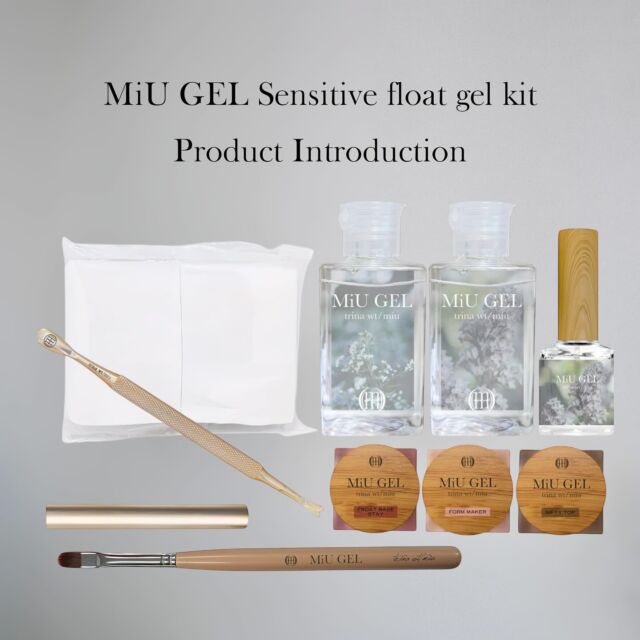 MIU GEL Nifty float liquid セット MIU GEL Nifty float liquid セット MiU GEL Sensitive Float Gel Kit